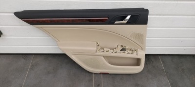 Обшивка оббивка двері лівий задня skoda superb ii фото №1