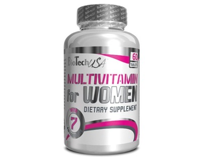 BIOTECH MULTIVITAMIN FOR WOMEN 60 tab. WITAMINY