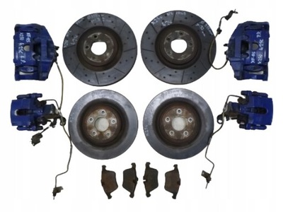 Jaguar xf 4.2 sc гальмівні диски гальмівні супорти гальмівні колодки фото №1