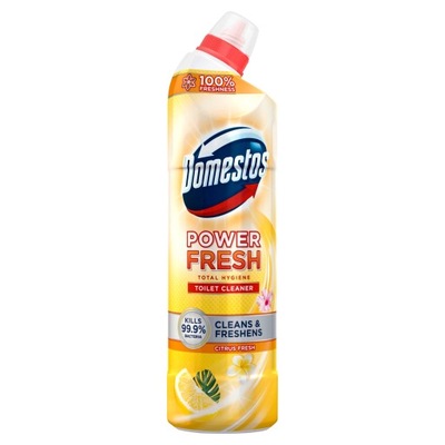 Domestos Power Fresh Citrus Żel do czyszczenia toalet 700 ml