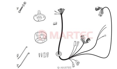 Wiązka dedykowana Toyota Rav4 III 2006-2013 13PIN