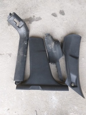 Peugeot 207 молдинг накладка поріг ліва сторона kpl фото №1