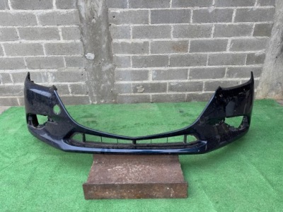 Mazda 3 bm lift 16-19 bez отворів бампер перед фото №1