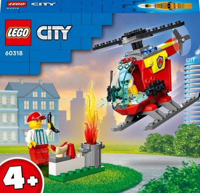 Klocki LEGO City Helikopter strażacki