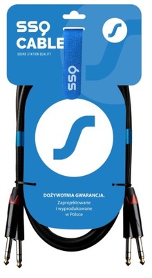 SSQ JSJS3 - kabel 2x JACK STEREO 2x JACK STEREO 3m
