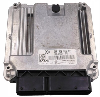 UNIDAD DE CONTROL VW T5 070906016CC 0281012907 EDC16U31  