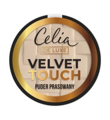 Celia De Luxe Puder w kamieniu Velvet Touch nr 102 Natural Beige 9g