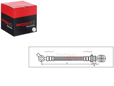 CABLE DE FRENADO METZGER  