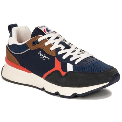 Sneakersy buty Pepe Jeans Navy PMS30879 595 r.44
