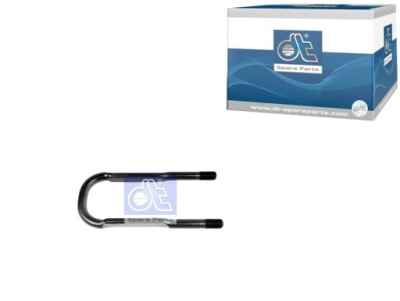 Dt spare parts 1.25421 пряжка рессора фото №1