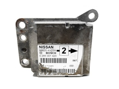 Модуль датчик подушка безпеки nissan primera p12 98820av21a фото №1