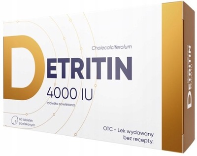 Detritin D3 4000 j.m. witamina D3 60 tabletek