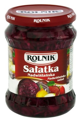 Rolnik Sałatka Nadwiślańska w marynacie 500 ml