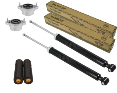 Monroe 2x амортизатори подушки безпеки захист i відбійники mercedes c w204 e w212 c207 фото №1