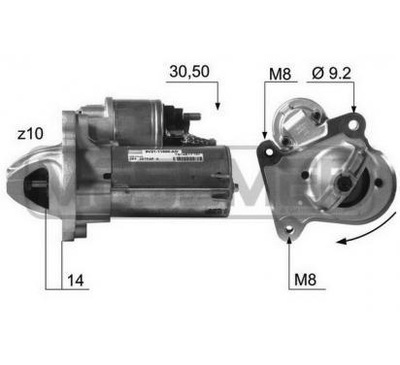 ERA MESSMER STARTERIS FORD,MAZDA 