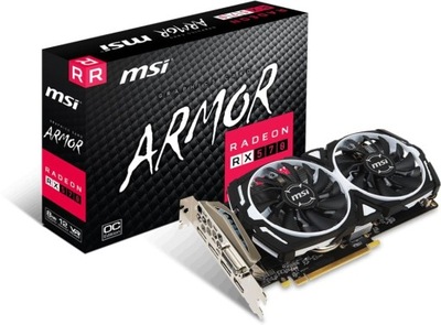 Karta graficzna MSI Radeon RX 570 ARMOR OC 8 GB