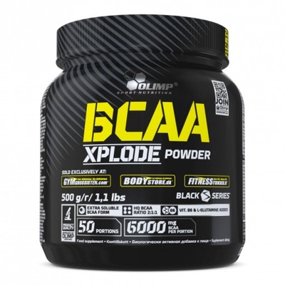 OLIMP AMINOKWASY BCAA XPLODE 500G REGENERACJA MASA