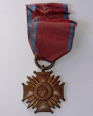 Brązowy Krzyż Zasługi RP Bierutowski nr kat Pl. Br 3 lata 1946-48