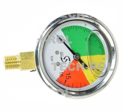 Manometr opryskiwacza zegar ciśnienia 16 bar
