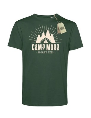 CAMP MORE koszulka męska forest green L