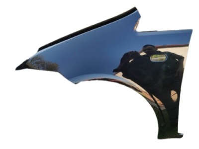 Крыло  левое  передний focus c-max panther черный f3 фото №1