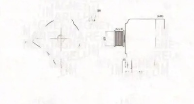 Генератор 063731768010 magneti marelli фото №1