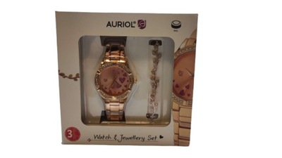 AURIOL zegarek damski różowy