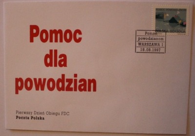 Pomoc dla powodzian WARSZAWA 1997