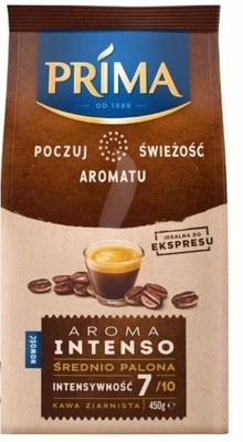 Kawa Prima Aroma Intenso Ziarnista 450g