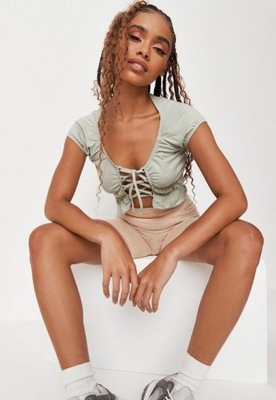 MISSGUIDED_TOP WIĄZANY Z PRZODU TJF2901 R.M