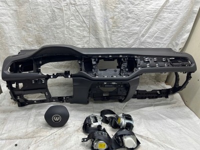 Vw t-roc консоль панель приладів подушка безпеки подушки безпеки ремені org. фото №1