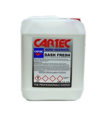 CARTEC DASH FRESH 10L : PRIEŽIŪROS TWORZYW ODOS 