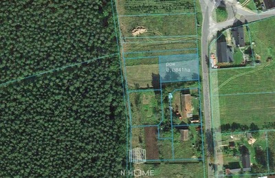 Działka, Borucice, Lubsza (gm.), 841 m²