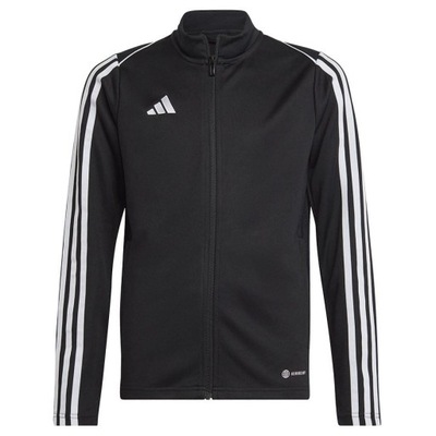 Bluza adidas TIRO 23 JKT Junior HS3522 - CZARNY, 164 CM