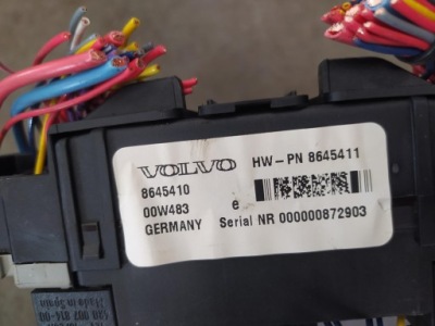 Модуль rem 8645410 8645411 volvo s60 2003 volvo фото №1