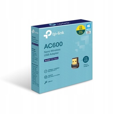 Karta sieciowa TP-Link Archer T2U Nano WiFi AC600