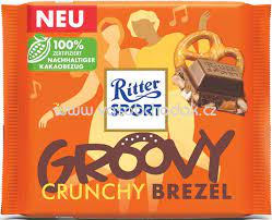 Ritter Sport Groovy Crunchy Brezel, 100g