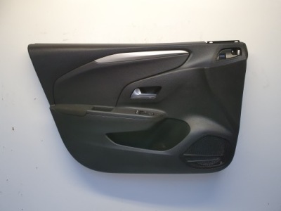 Opel corsa f обшивка обивка дверь левый перед фото №1