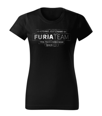Koszulka damska Kto Nie Z Nami FURIA (Rozmiar: M)