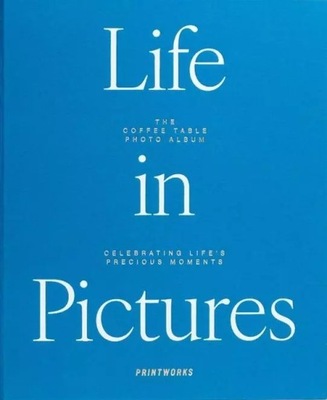 Fotoalbum - Life in Pictures niebieski