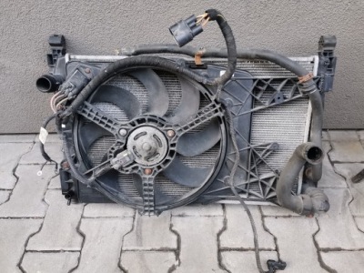 Радіатор води вентилятор opel corsa d 1,3 cdti фото №1