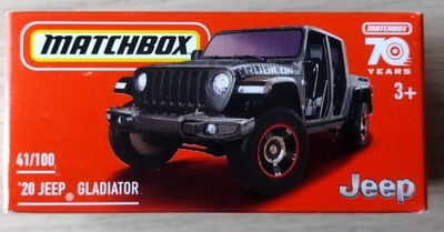 Matchbox Power Grab '20 Jeep Gladiator