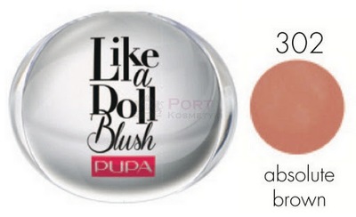 Pupa Like A Doll Blush- prasowany róż matowy no.302 5g