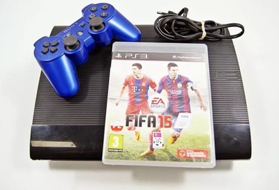 KONSOLA PS3 SUPERSLIM 500 GB Z PADEM