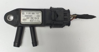 Датчик тиску вихлопних газів renault nissan 1.6 dci 227702184r фото №1