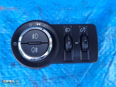 Opel-części | astra j панель переключатель света europa 13268703 фото №1