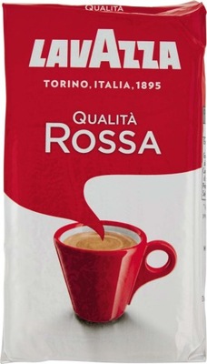 Lavazza Qualita Rossa 250g kawa na włoski rynek