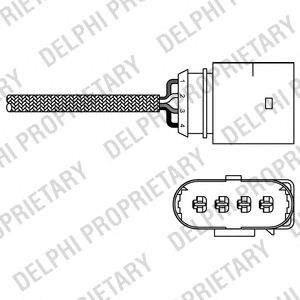 ЗОНД ЛЯМБДА DELPHI ES20270-12B1 AUDI A3