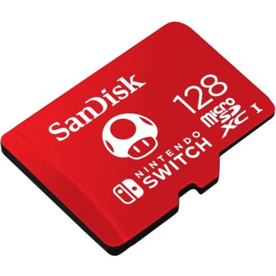 Karta pamięci SanDisk Nintendo microSDXC 128GB C10, A1, V30, U3, UHS-1