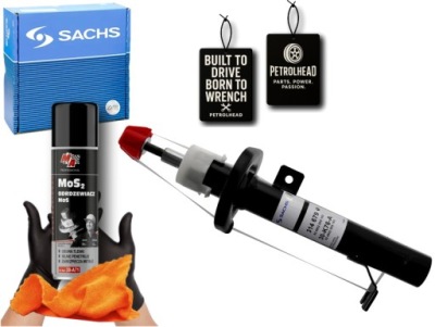 Амортизатор перед левое  ford fiesta v mazda 2 1.25-2.0 #petrolhead pro+ kit1 фото №1